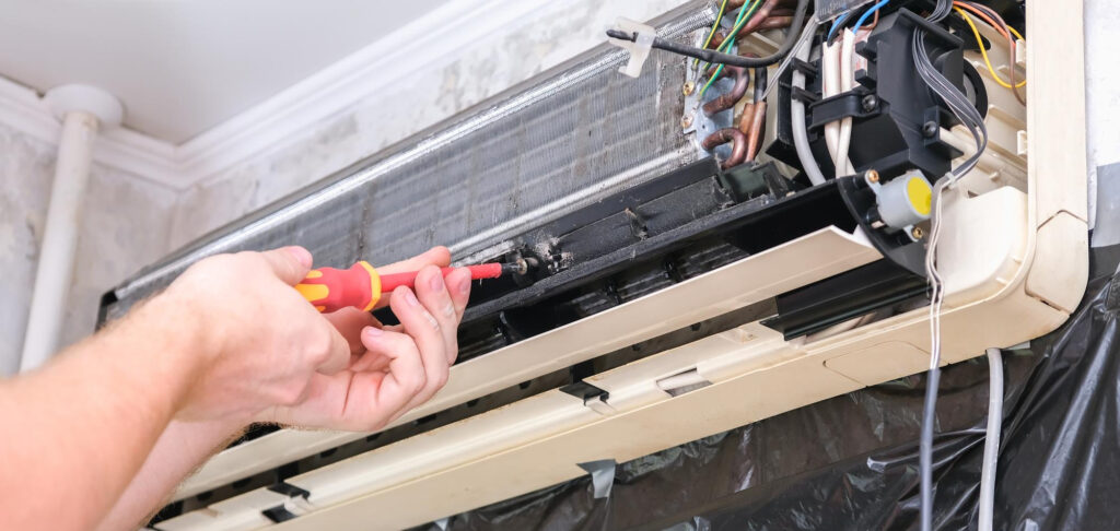 Ductless mini split repair