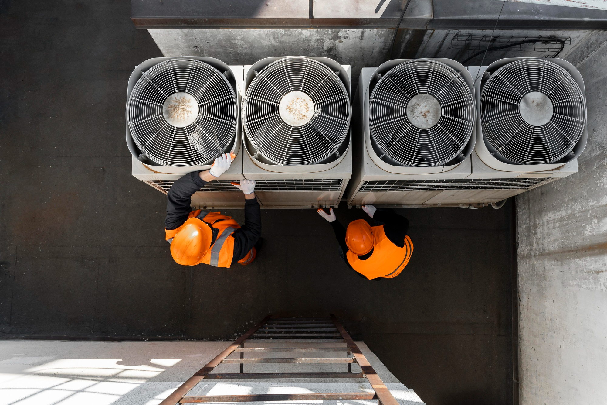 Commercial HVAC Maintenance Rooftop